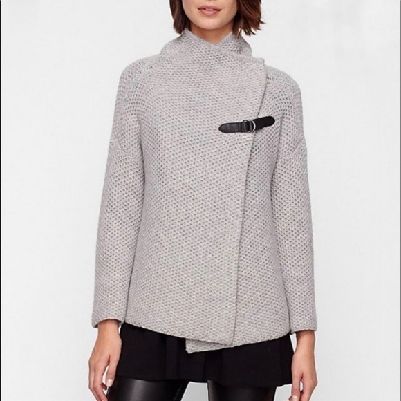 Eileen Fisher Darkpearl Supersoft Yak Merino Wool Honeycomb Sweater - Picture 4 of 16